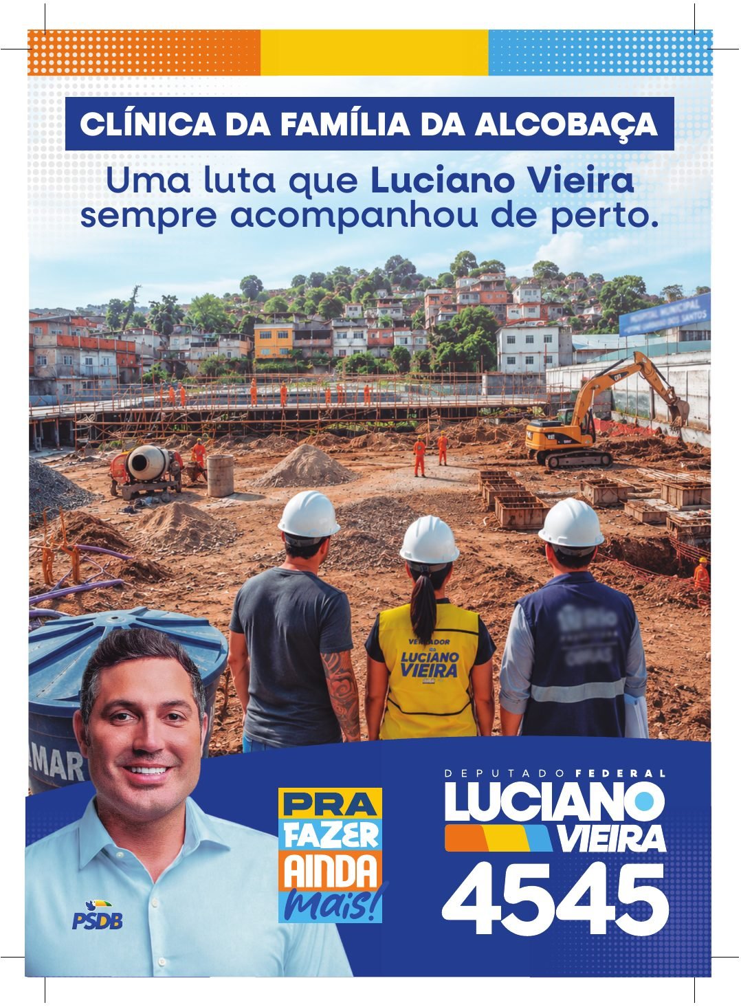 Capa do informativo de Clínica da Família da Alcobaça