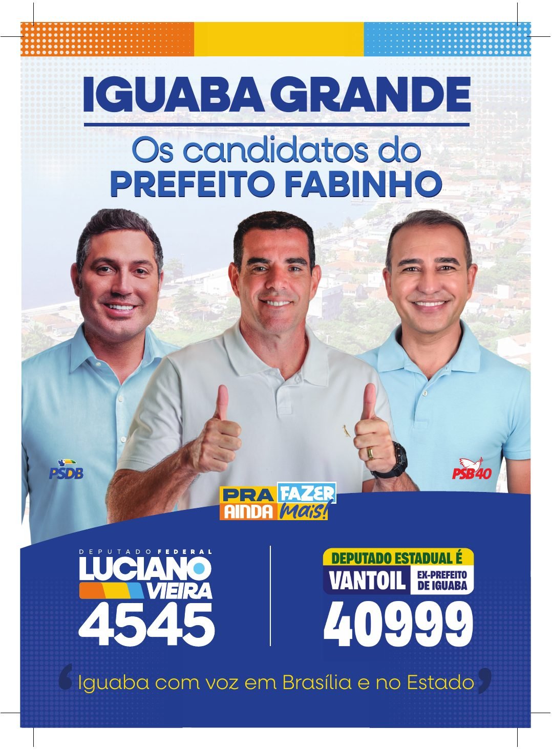 Capa do informativo de Iguaba Grande